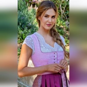 Stockerpoint Blouse B3080 White Lace Size 38